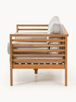 Westwing Collection Sofá de jardín de madera de acacia Bo (2 plazas)