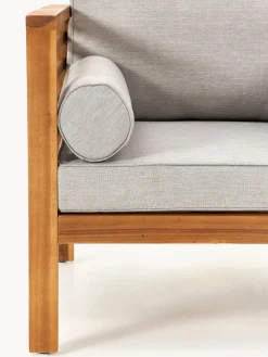 Westwing Collection Sofá de jardín de madera de acacia Bo (2 plazas)