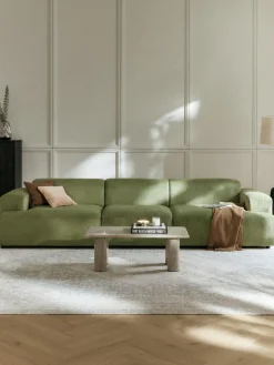 Westwing Collection Sofá de pana Melva (4 plazas)