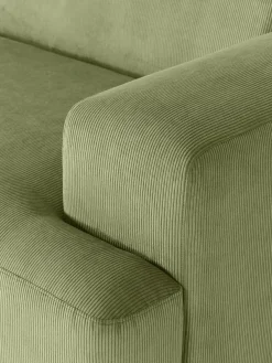 Westwing Collection Sofá de pana Melva (4 plazas)