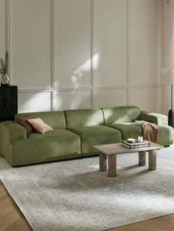 Westwing Collection Sofá de pana Melva (4 plazas)