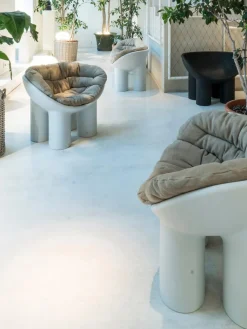 Driade Sofá de plástico Roly Poly (2 plazas)