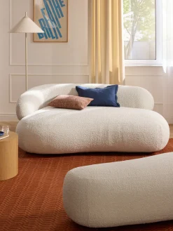 Westwing Collection Sofá en tejido bouclé Alba (2 plazas)^ Sofás 2 Plazas|Sofás