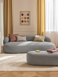 Westwing Collection Sofá en tejido bouclé Alba (3 plazas)