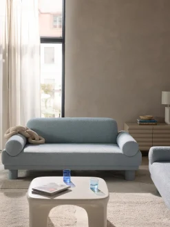 Westwing Collection Sofá en tejido bouclé Lilo (2 plazas)