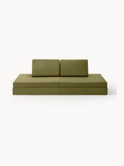 Niños Funzy Sofá infantil modular artesanal de terciopelo Mila