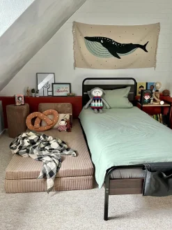 Funzy Sofá infantil modular artesanal de pana Mila^Niños Decoración Infantil|Puf Infantiles