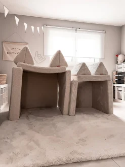 Niños Funzy Sofá infantil modular artesanal de pana Mila