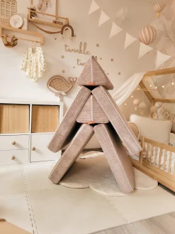 Niños Funzy Sofá infantil modular artesanal de pana Mila