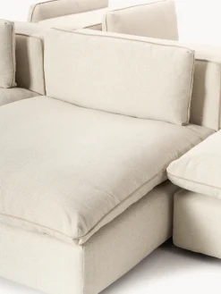 Westwing Collection Sofá lounge modular con reposapiés Felix^ Sofás 4 Plazas