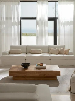 Westwing Collection Sofá modular con tapizado desenfundable Russell (4 plazas)^ Sofás 4 Plazas