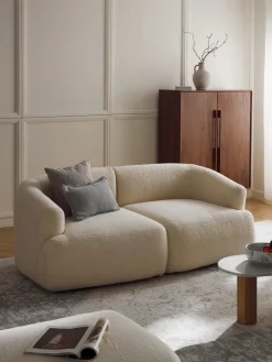 Westwing Collection Sofá modular de borreguillo Sofia (2 plazas)^ Sofás 2 Plazas|Sofás