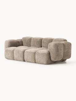 Westwing Collection Sofá modular de borreguillo bouclé Tayla (3 plazas)^ Sofás 3 Plazas|Sofás