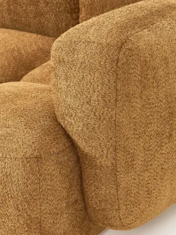 Westwing Collection Sofá modular de borreguillo bouclé con reposapiés izquierdo/derecho Tayla (3 plazas)^ Sofás Rinconeras|Sofás