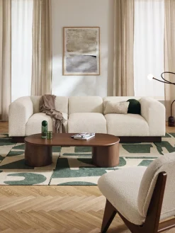 Westwing Collection Sofá modular de borreguillo bouclé Natalie (3 plazas)^ Sofás 3 Plazas|Sofás