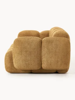 Westwing Collection Sofá modular de borreguillo bouclé Tayla (3 plazas)