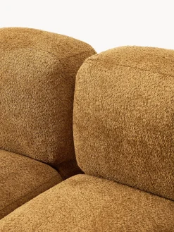 Westwing Collection Sofá modular de borreguillo bouclé Tayla (3 plazas)