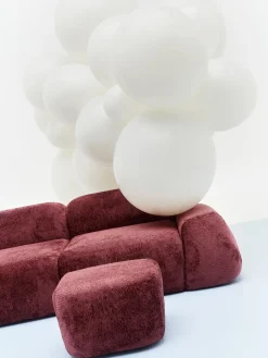 Westwing Collection Sofá modular de borreguillo bouclé Wolke (3 plazas)^ Sofás 3 Plazas|Sofás