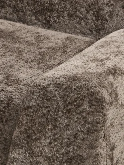 Westwing Collection Sofá modular de borreguillo bouclé Wolke (3 plazas)