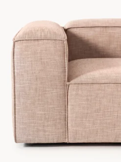 Westwing Collection Sofá modular de mezcla de lino Lennon (3 plazas)^ Sofás