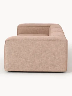 Westwing Collection Sofá modular de mezcla de lino Lennon (4 plazas)