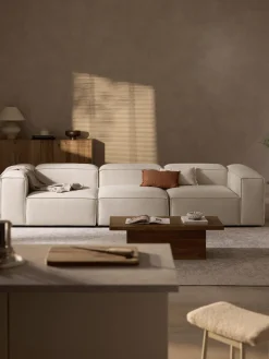 Westwing Collection Sofá modular de mezcla de lino Lennon (4 plazas)^ Sofás 4 Plazas