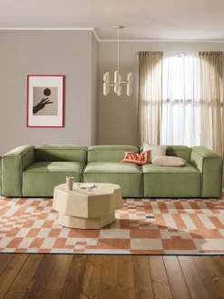 Westwing Collection Sofá modular de pana Lennon (4 plazas)^ Sofás 4 Plazas