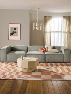 Westwing Collection Sofá modular de pana Lennon (4 plazas)