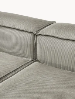 Westwing Collection Sofá modular de pana Lennon (4 plazas)