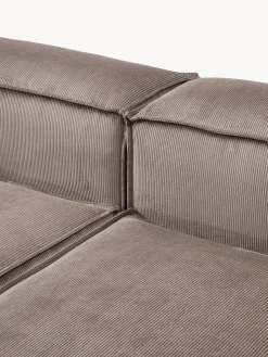 Westwing Collection Sofá modular de pana Lennon (3 plazas)