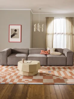 Westwing Collection Sofá modular de pana Lennon (4 plazas)