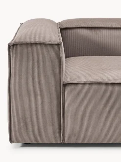 Westwing Collection Sofá modular de pana Lennon (4 plazas)