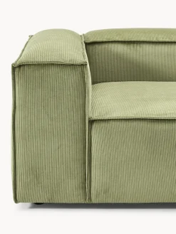 Westwing Collection Sofá modular de pana Lennon (3 plazas)