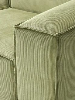 Westwing Collection Sofá modular de pana Lennon (3 plazas)