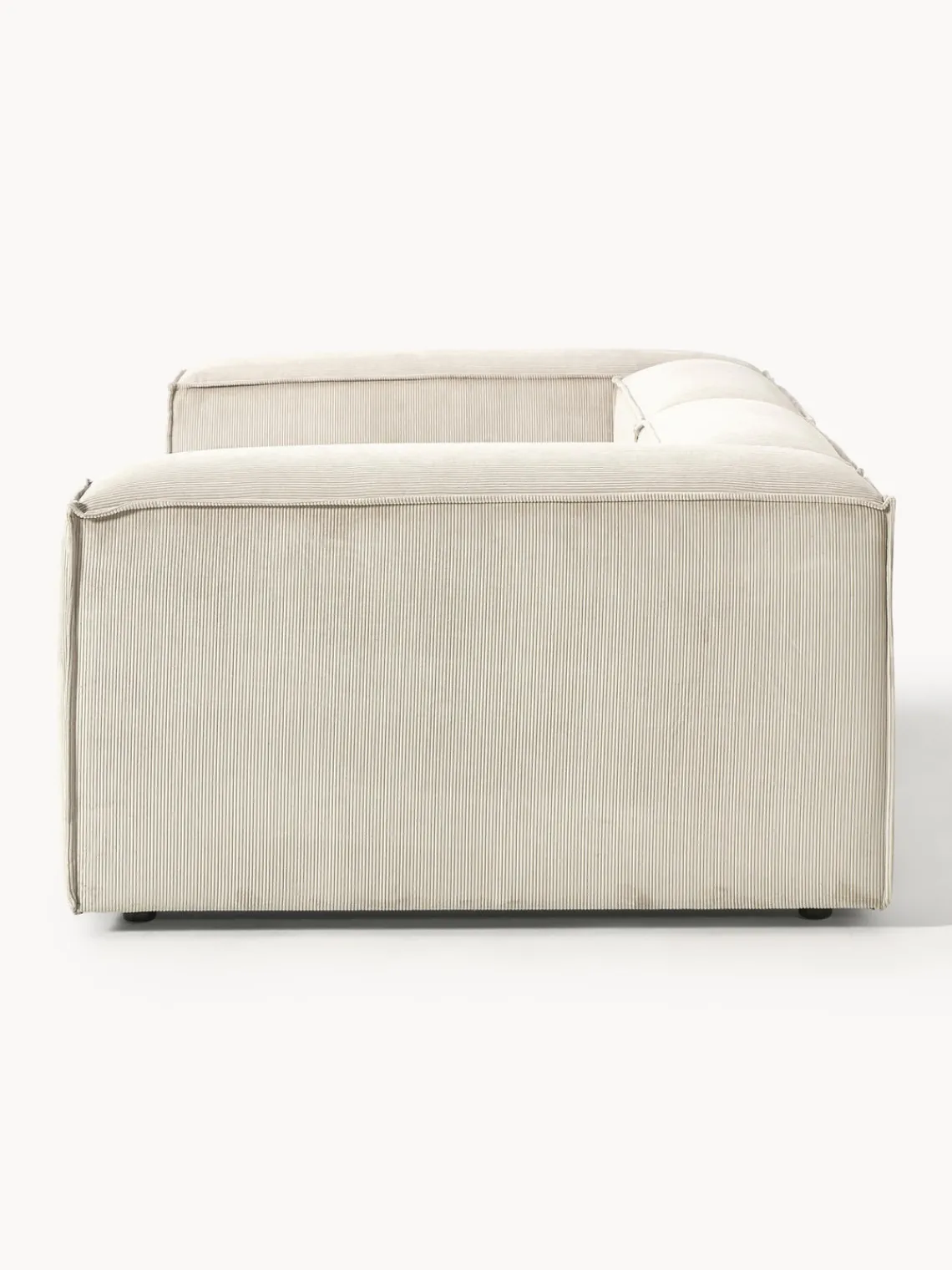 Westwing Collection Sofá modular de pana Lennon (3 plazas)