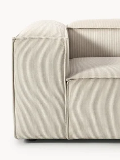 Westwing Collection Sofá modular de pana Lennon (3 plazas)