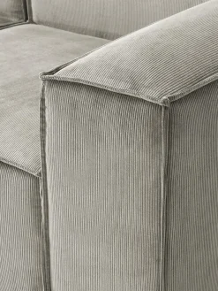 Westwing Collection Sofá modular de pana Lennon (3 plazas)