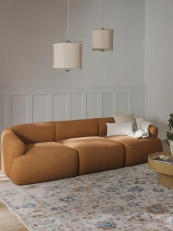 Westwing Collection Sofá modular en tejido bouclé Sofia (3 plazas)