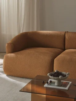 Westwing Collection Sofá modular en tejido bouclé Sofia (3 plazas)