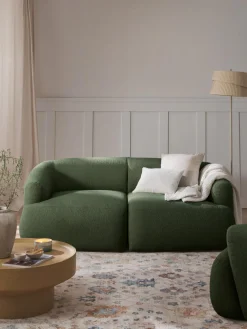 Westwing Collection Sofá modular en tejido bouclé Sofia (2 plazas)^ Sofás 2 Plazas|Sofás