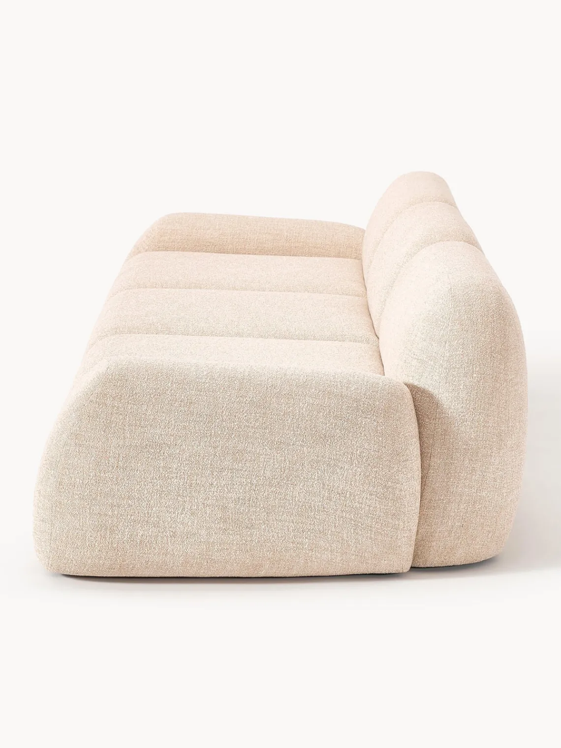 Westwing Collection Sofá modular en tejido bouclé Wolke (4 plazas)