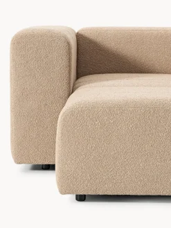 Westwing Collection Sofá modular en tejido bouclé Lena (4 plazas)