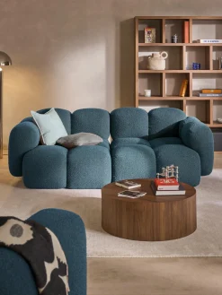 Westwing Collection Sofá modular en tejido bouclé Tayla (3 plazas)