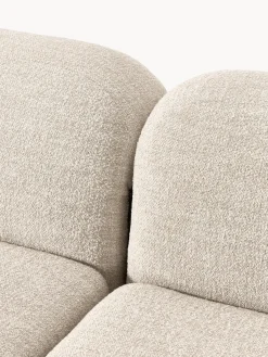 Westwing Collection Sofá modular en tejido bouclé Wolke (3 plazas)