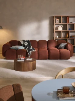 Westwing Collection Sofá modular en tejido bouclé Tayla (4 plazas)^ Sofás 4 Plazas