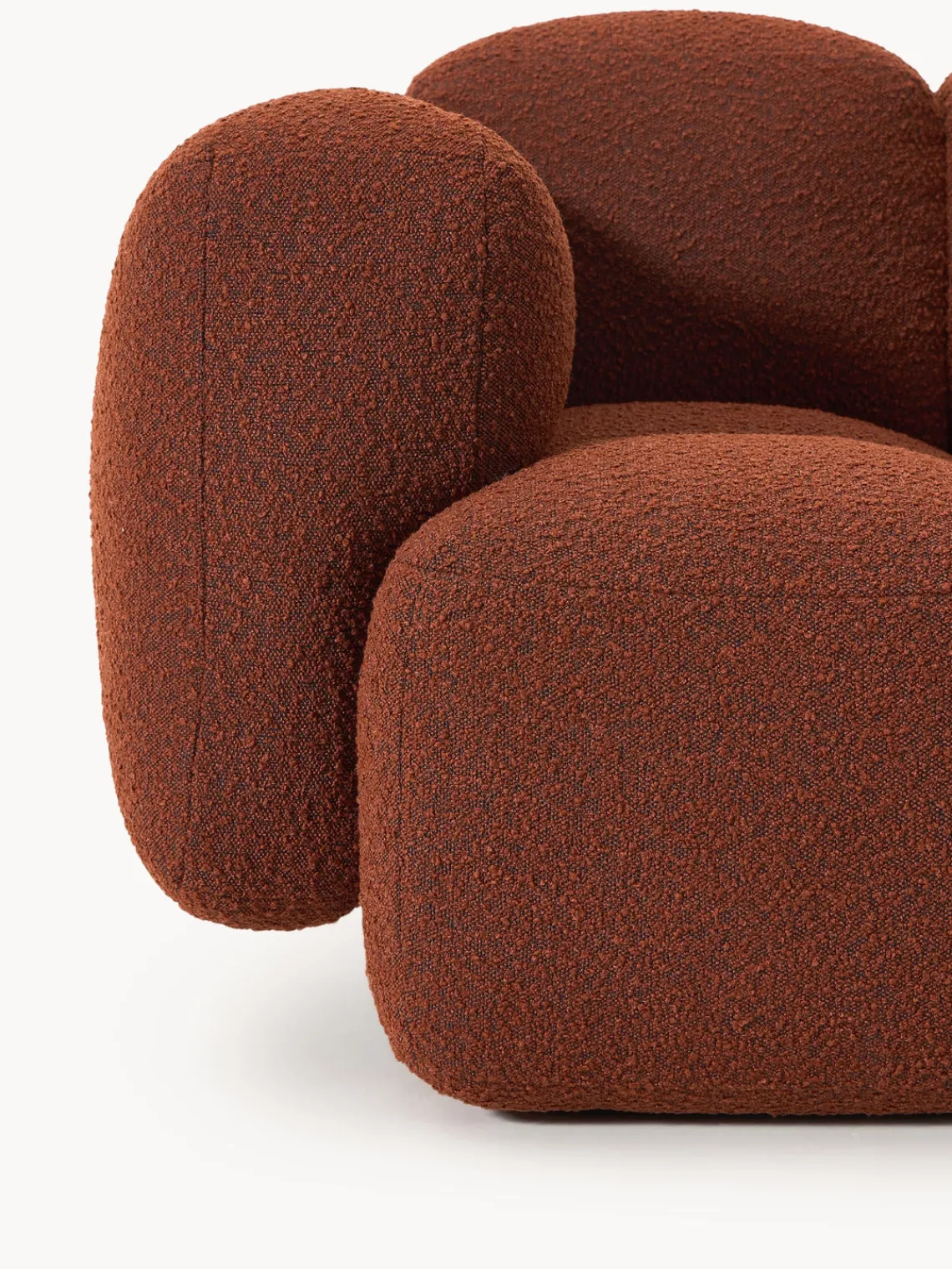 Westwing Collection Sofá modular en tejido bouclé Tayla (4 plazas)^ Sofás 4 Plazas