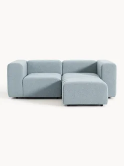 Westwing Collection Sofá modular en tejido bouclé Lena (3 plazas), con reposapiés^ Sofás Rinconeras|Sofás