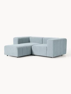 Westwing Collection Sofá modular en tejido bouclé Lena (3 plazas), con reposapiés^ Sofás Rinconeras|Sofás
