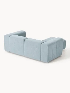 Westwing Collection Sofá modular en tejido bouclé Lena (3 plazas), con reposapiés^ Sofás Rinconeras|Sofás