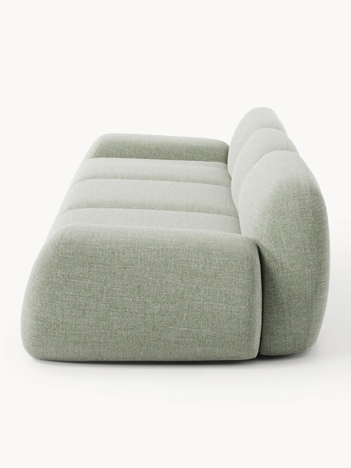 Westwing Collection Sofá modular en tejido bouclé Wolke (4 plazas)